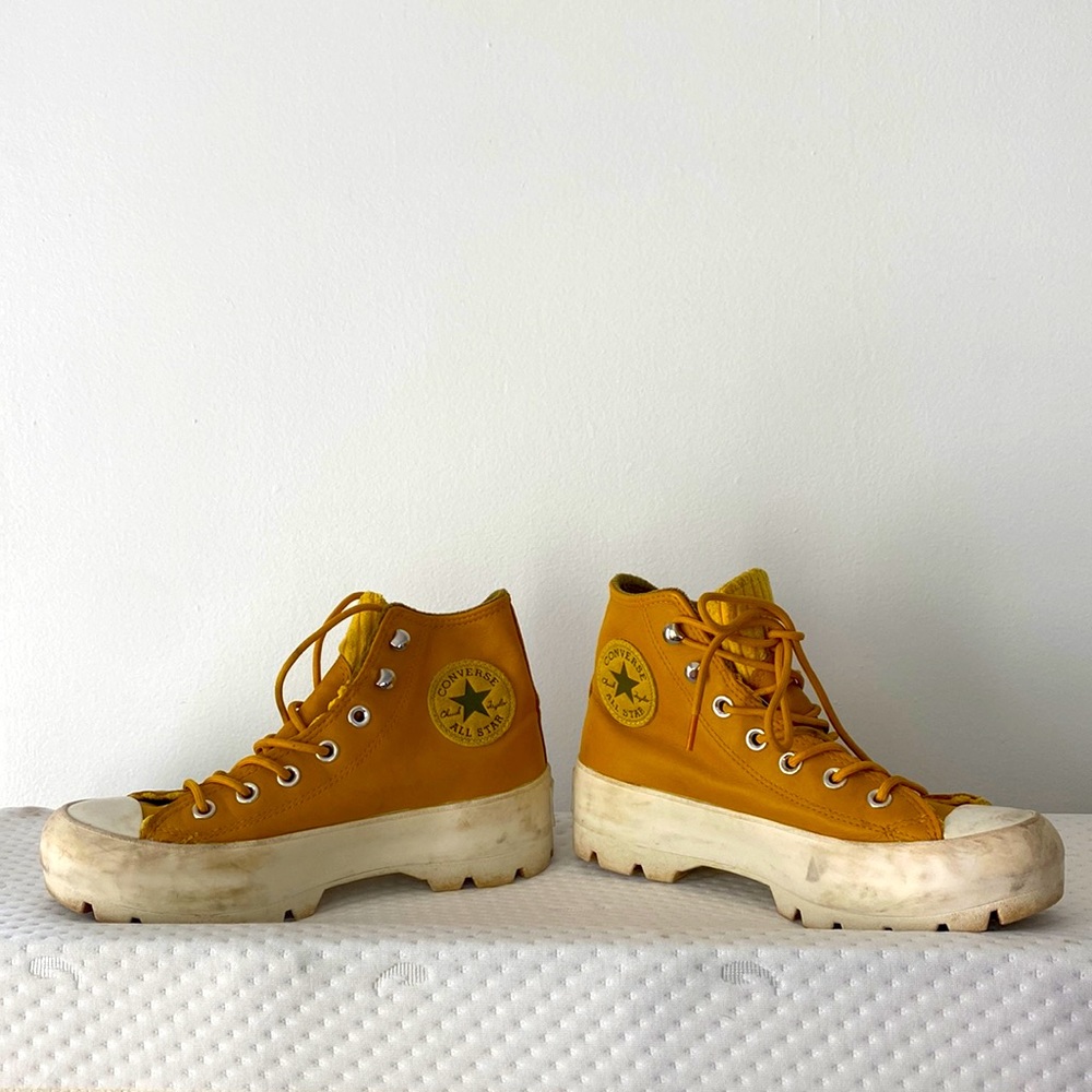 Converse Chuck Taylor All Star High Top Leather Lugged Boots Gore-Tex